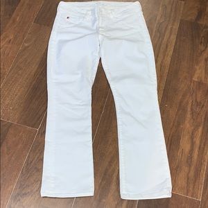 Hudson white jean size 27.